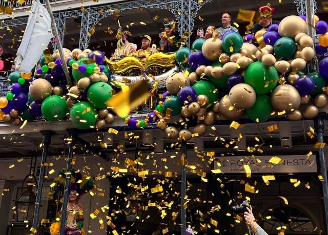 Greasing of the Poles - Mardi Gras