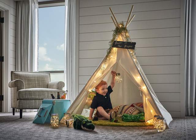 In-Room Glamping at Four Seasons New Orleans