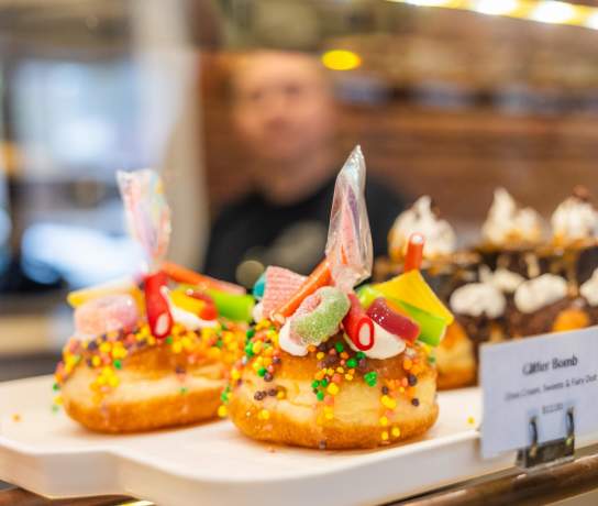 Balls & Bangles Glitter Bomb Donut