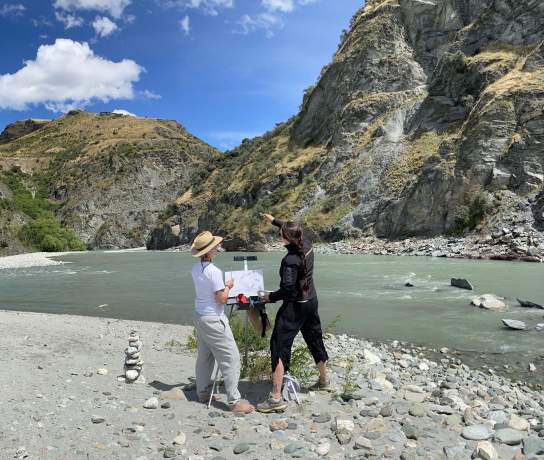 Art Adventures Skippers Canyon Art Tour