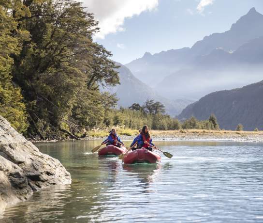 Funyaks in Glenorchy