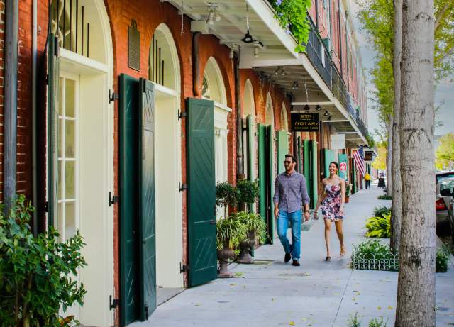 Walking Down Julia Street - Warehouse Arts District