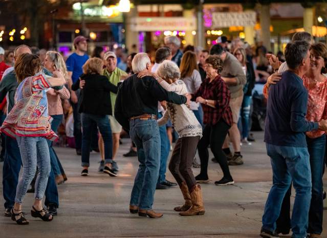 Downtown Alive! Dance Crowd