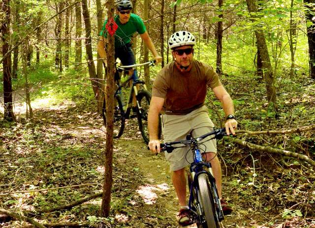 Mountain biking in Clarksville TN