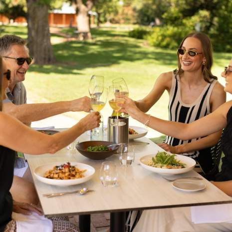 Dining at Nikola Estate