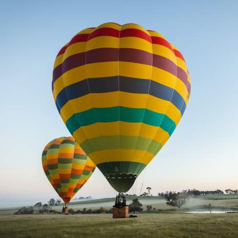 Hot air ballooning, Avon Valley