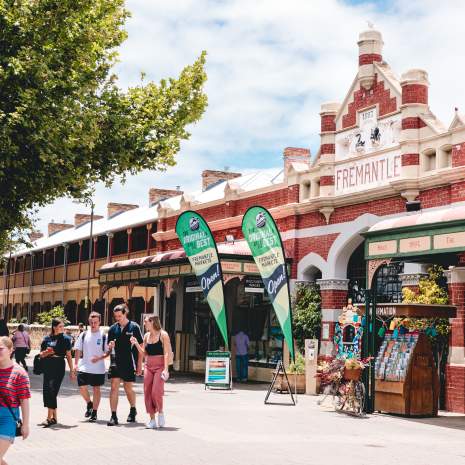 Main Entrance of the Fremantle Markets, Fremantle