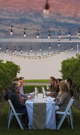 Quails Gate Winery: Dinner in the Vineyard