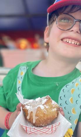 Loretta's Praline Beignet - Jazz Fest