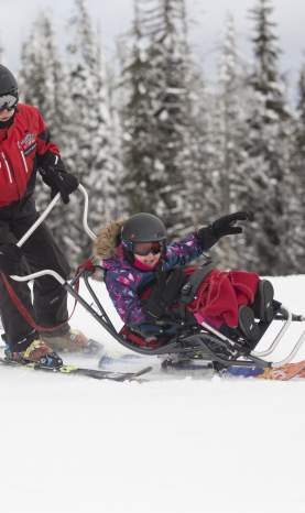 Skiing with Powderhounds 3