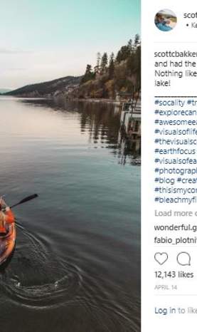 Photo of Scott Bakken Instagram