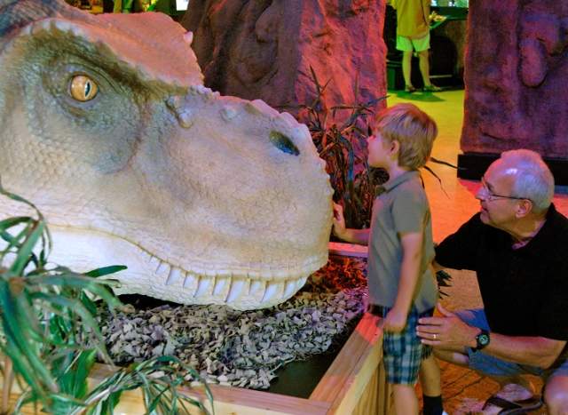 Photo from Be The Dinosaur exhibit