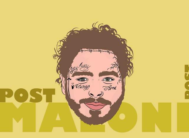 Graphic of Post Malone