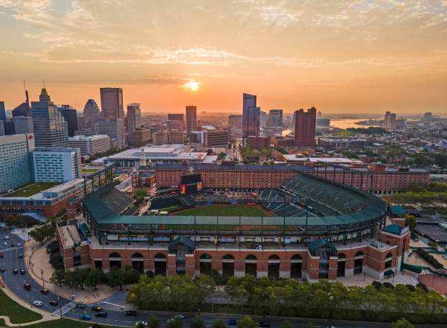 Atlantic City, NJ, baseball stadium has one of best backdrops