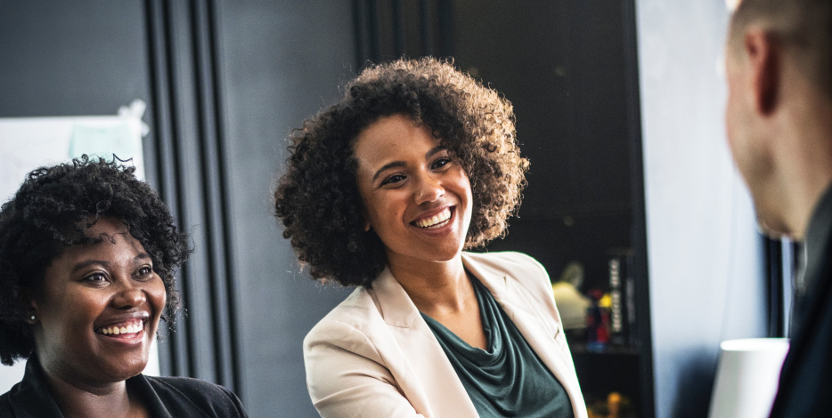 Business People Shaking Hands - Stock