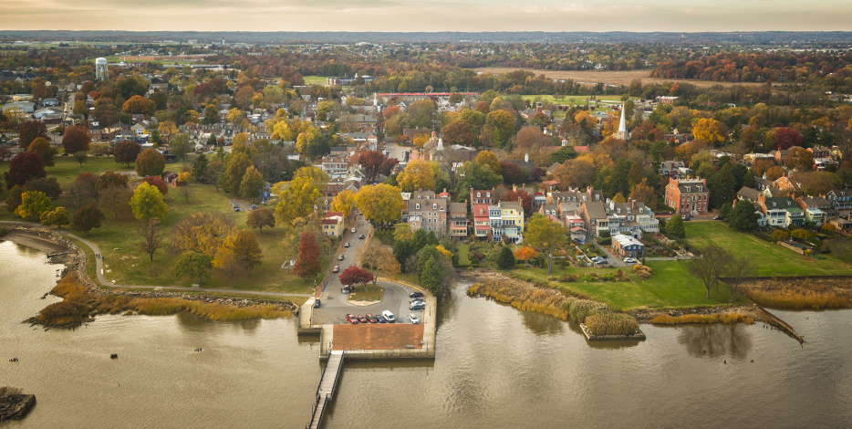 Fall Aerial Of New Castle