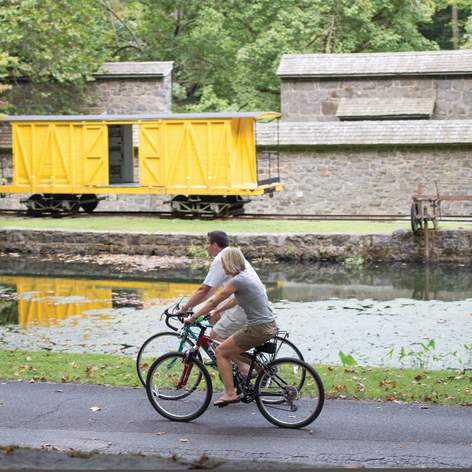 Bike + Hike at Hagley
