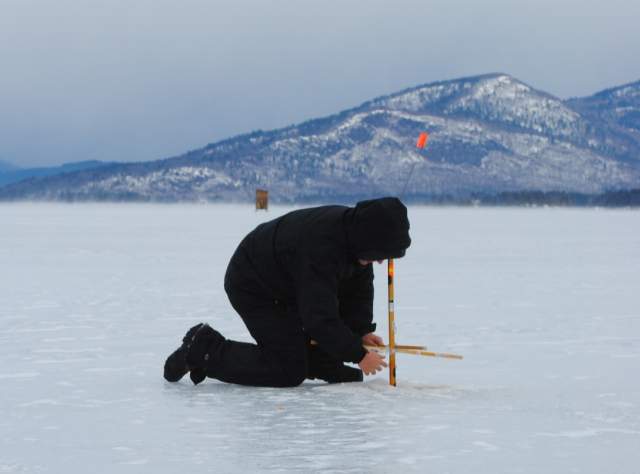Warren County Ice Fishing; Photo Courtesy of Warren County page