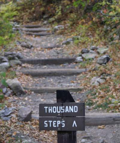 Thousand Steps Trailhead