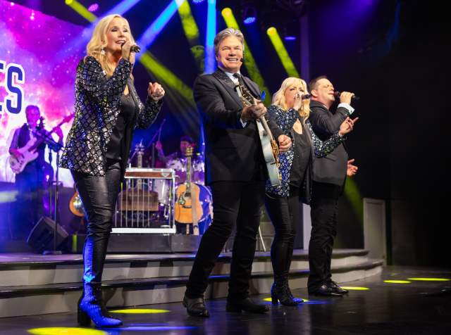 Performers on stage at Greg Rowles Legacy Theatre