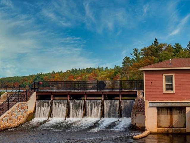 Get a taste of fall colors on the Tomorrow River in the Stevens Point Area.