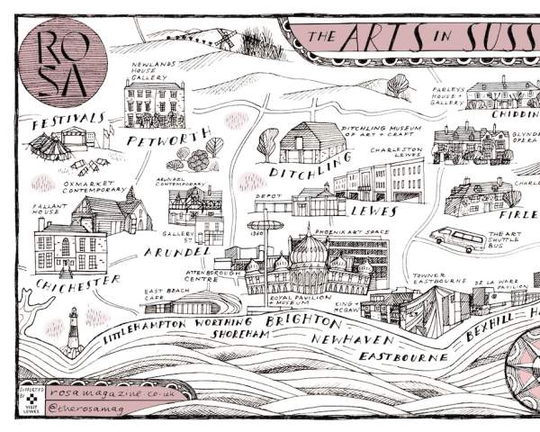 Sussex Art Map