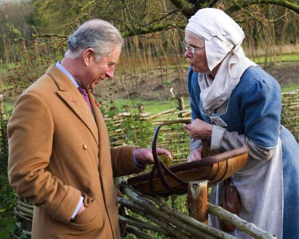 Prince Charles at Weald & Downland Living Museum