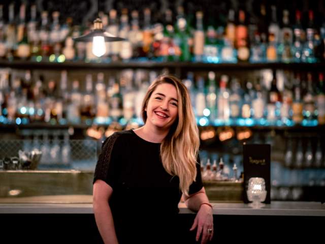 Ashlea Latham at The Roosevelt Room in Austin Texas