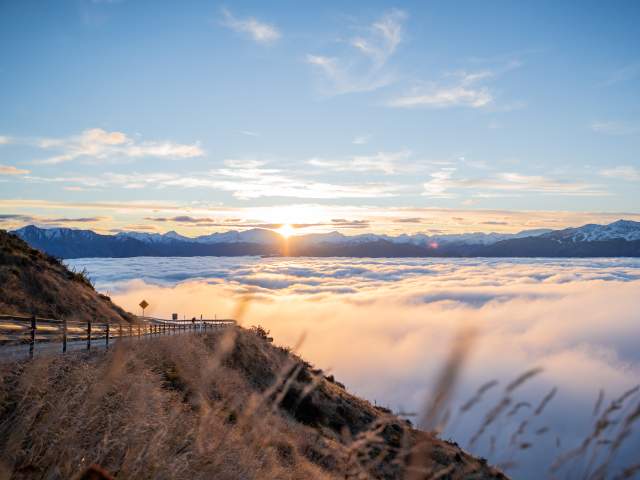 Sunset at The Remarkables