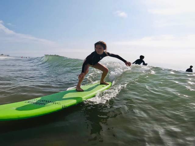 Learn to surf at the Wave Riding School