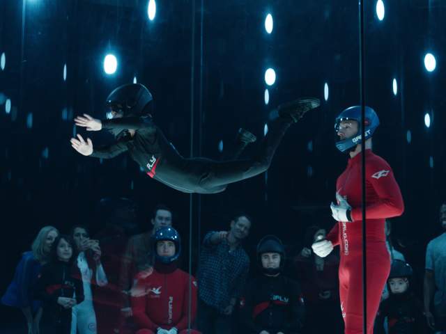 iFLY Orlando Indoor Skydiving child flyer