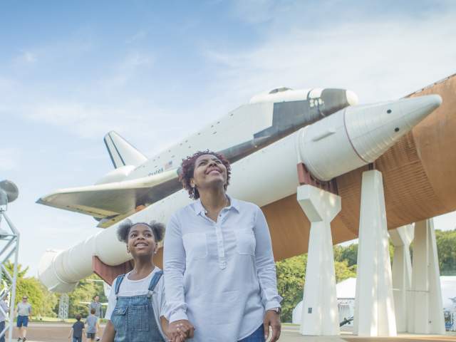Family + US Space and Rocket Center + USSRC