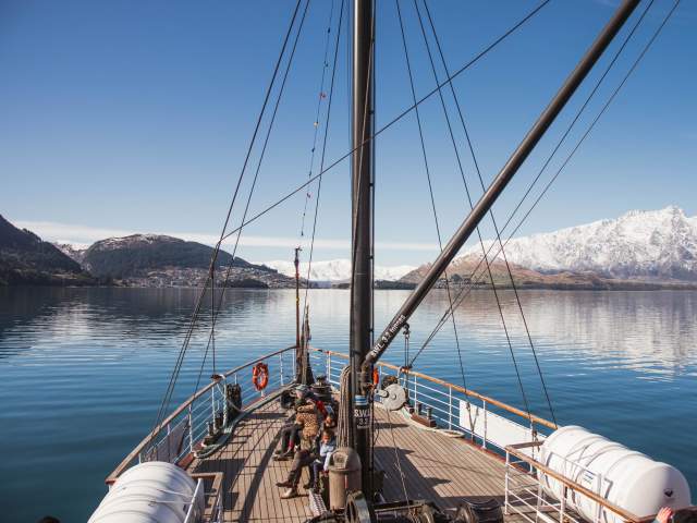 TSS Earnslaw Vintage Steamship Cruise in Winter