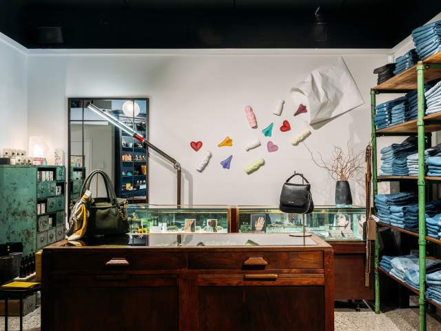 Inside shot of Angel Divine Shop