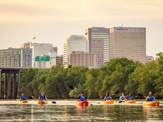River activities kayak