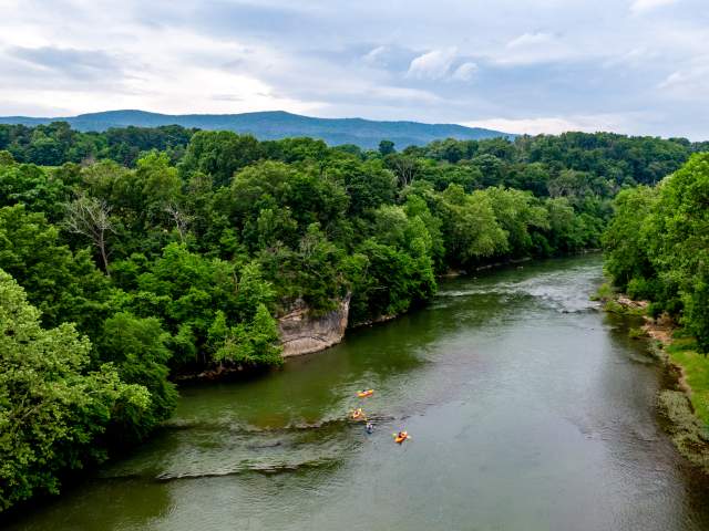 Shenandoah River kayaking