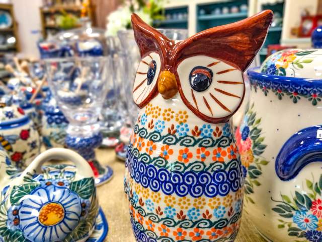 More Polish Pottery - Owl
