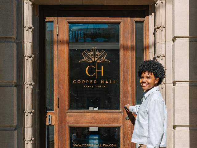 Entering Copper Hall