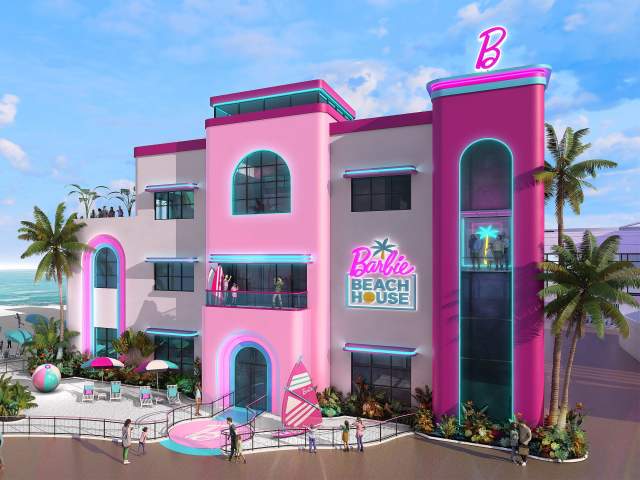 Barbie Beach House - Mattel Adventure Park - Glendale, AZ