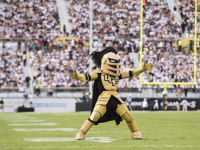 University of Central Florida knights mascot