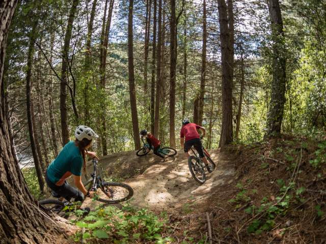 Mountain biking the Moonlight Trail, Queenstown