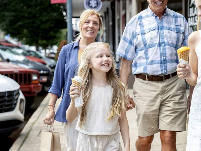 Ice Cream on Main Street, Sylva