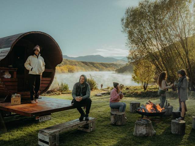 Sauna & Cold Plunge at Wellspace on a crisp autumn morning