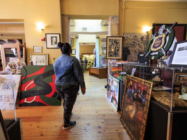 Influencer Katrina Dandridge visits Wells’Built Museum