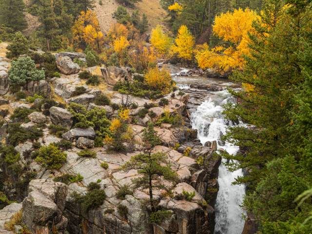 Big Horn County Shell Falls