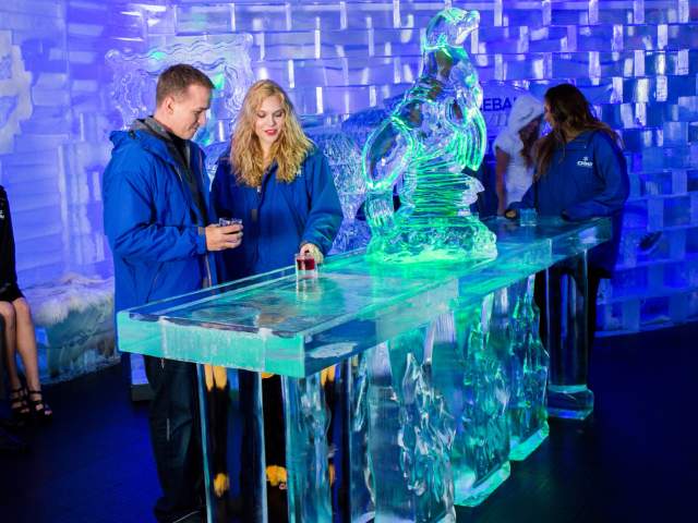 ICEBAR Orlando ice table