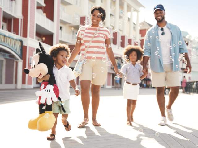 Disney's Boardwalk Inn family boardwalk