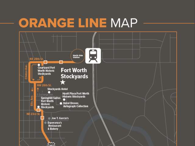 FIFA Orange Line Map