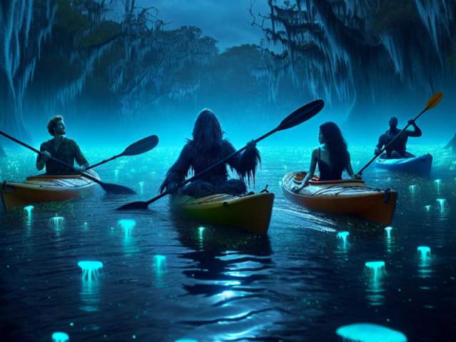 BK Adventure Halloween Kayak flyer