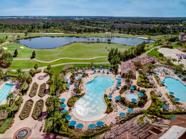 Rosen Shingle Creek overview of resort